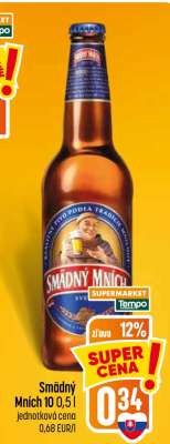 Smädný Mních 10 0,5 l