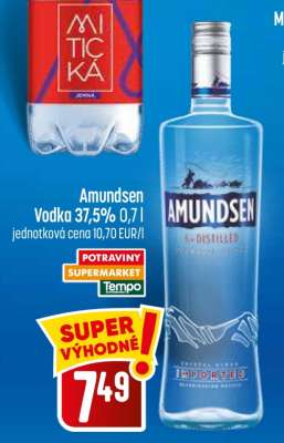 Amundsen vodka 37,5 % 0,7 l