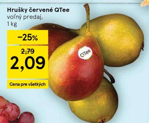Hrušky červené QTee