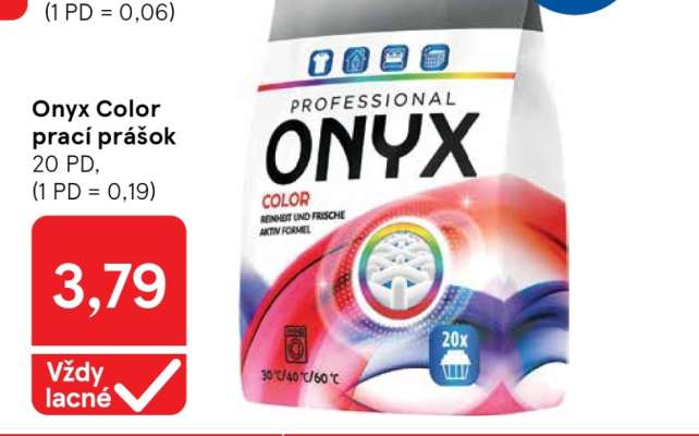 Onyx Color prací prášok