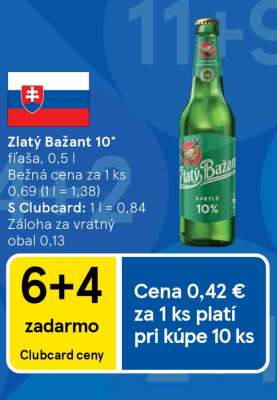Zlatý Bažant 10%