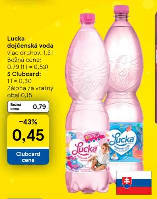 Lucka dojčenská voda