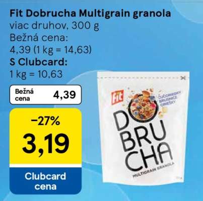 Fit Dobrucha Multigrain granola