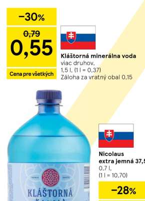 Kláštorná minerálna voda