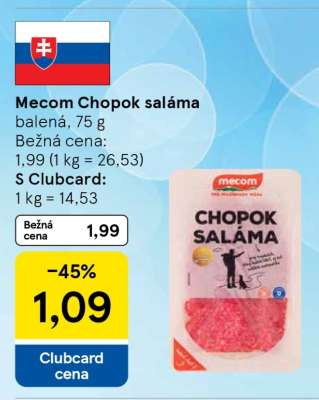 MECOM CHOPOK SALÁMA