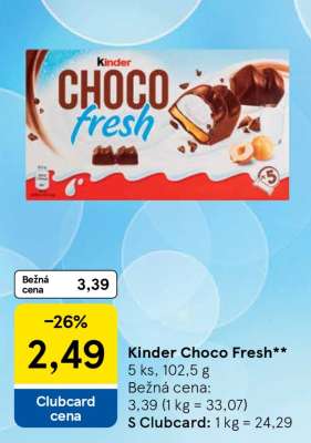 Kinder CHOCO fresh