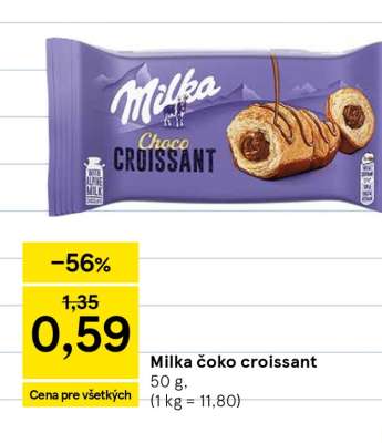 Milka čoko croissant
