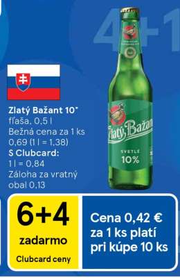 Zlatý Bažant 10%
