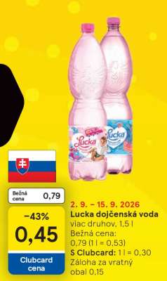 Lucka dojčenská voda