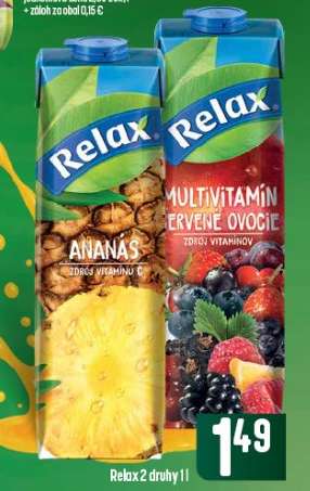 Relax 2 druhy 1 l