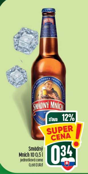 Smädný Mních 10 0,5 l
