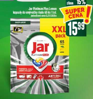 Jar Platinum Plus Lemon