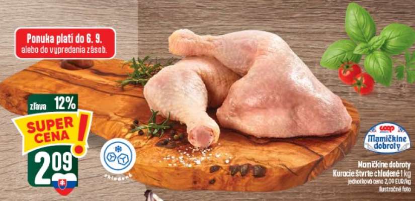 Mamičkine dobroty Kuracie štvrte chladené