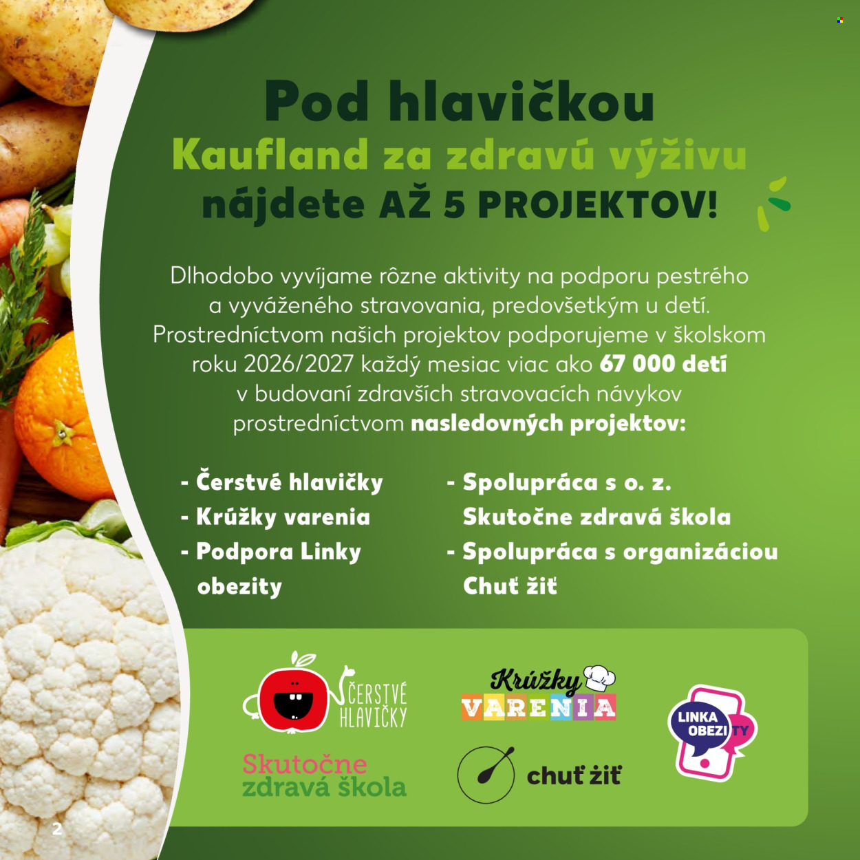 Leták Kaufland. Strana 2