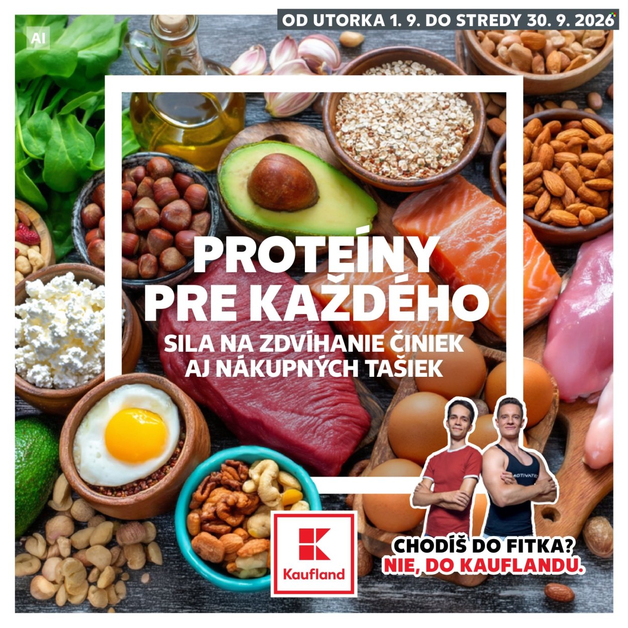 Leták Kaufland - 1.9.2026 - 30.9.2026. Strana 1
