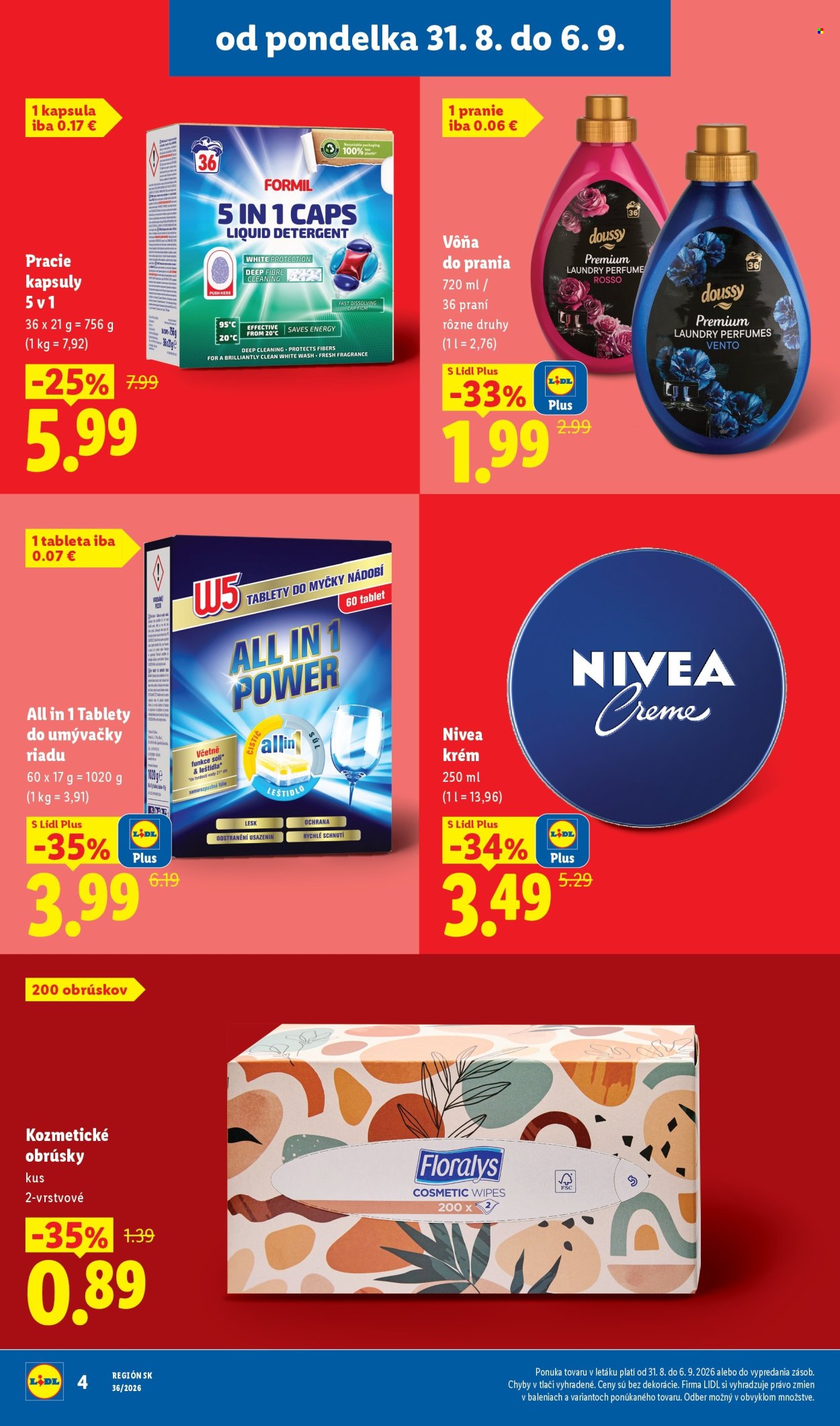 Leták Lidl - 31.8.2026 - 6.9.2026. Strana 4
