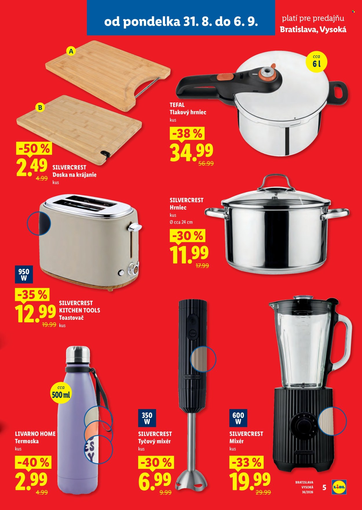 Leták Lidl - 31.8.2026 - 6.9.2026. Strana 5