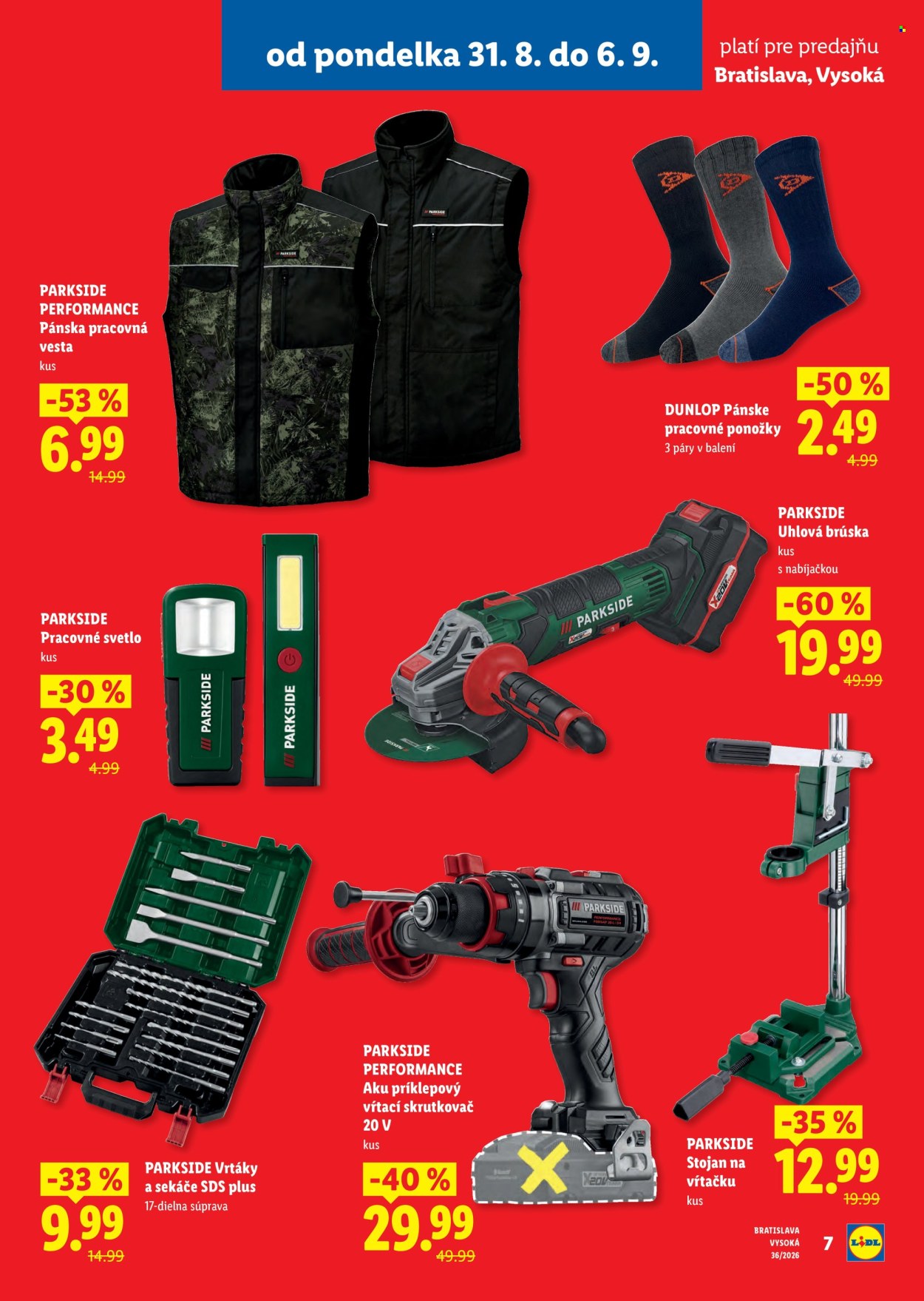 Leták Lidl - 31.8.2026 - 6.9.2026. Strana 7