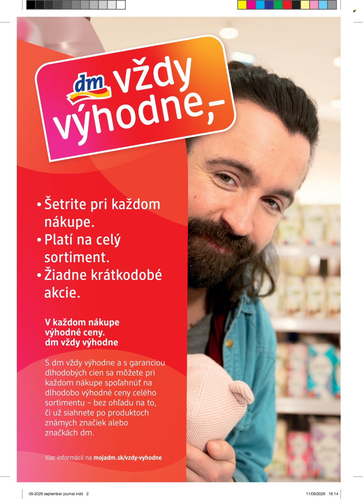 Leták dm drogerie - 1.9.2026 - 30.9.2026. Strana 2
