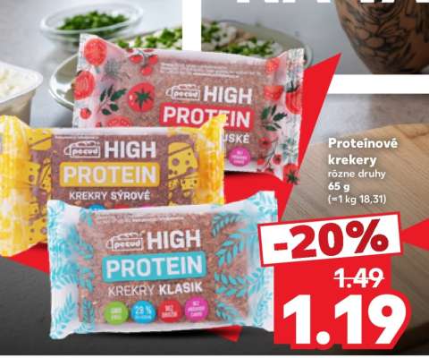 Proteínové krekery