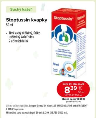 Stoptussin kvapky