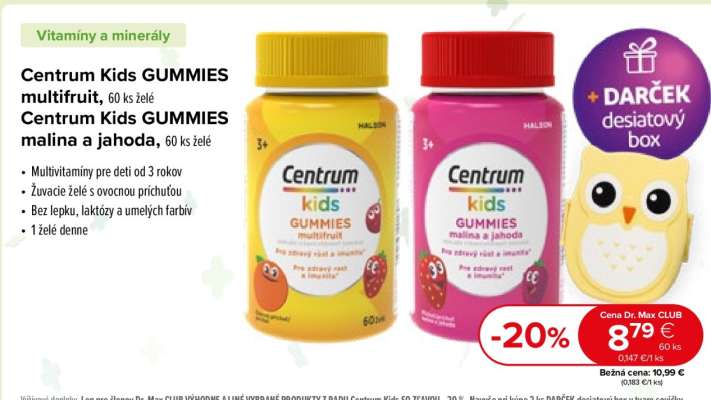 Centrum Kids GUMMIES multfruit