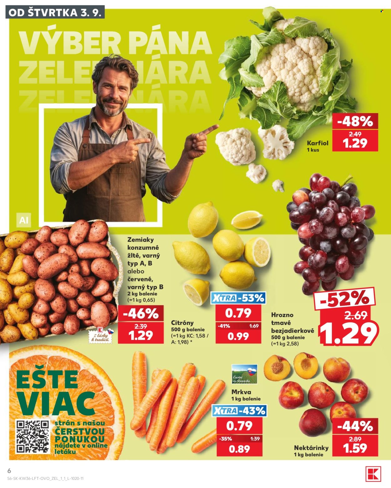 Leták Kaufland - 3.9.2026 - 9.9.2026. Strana 6