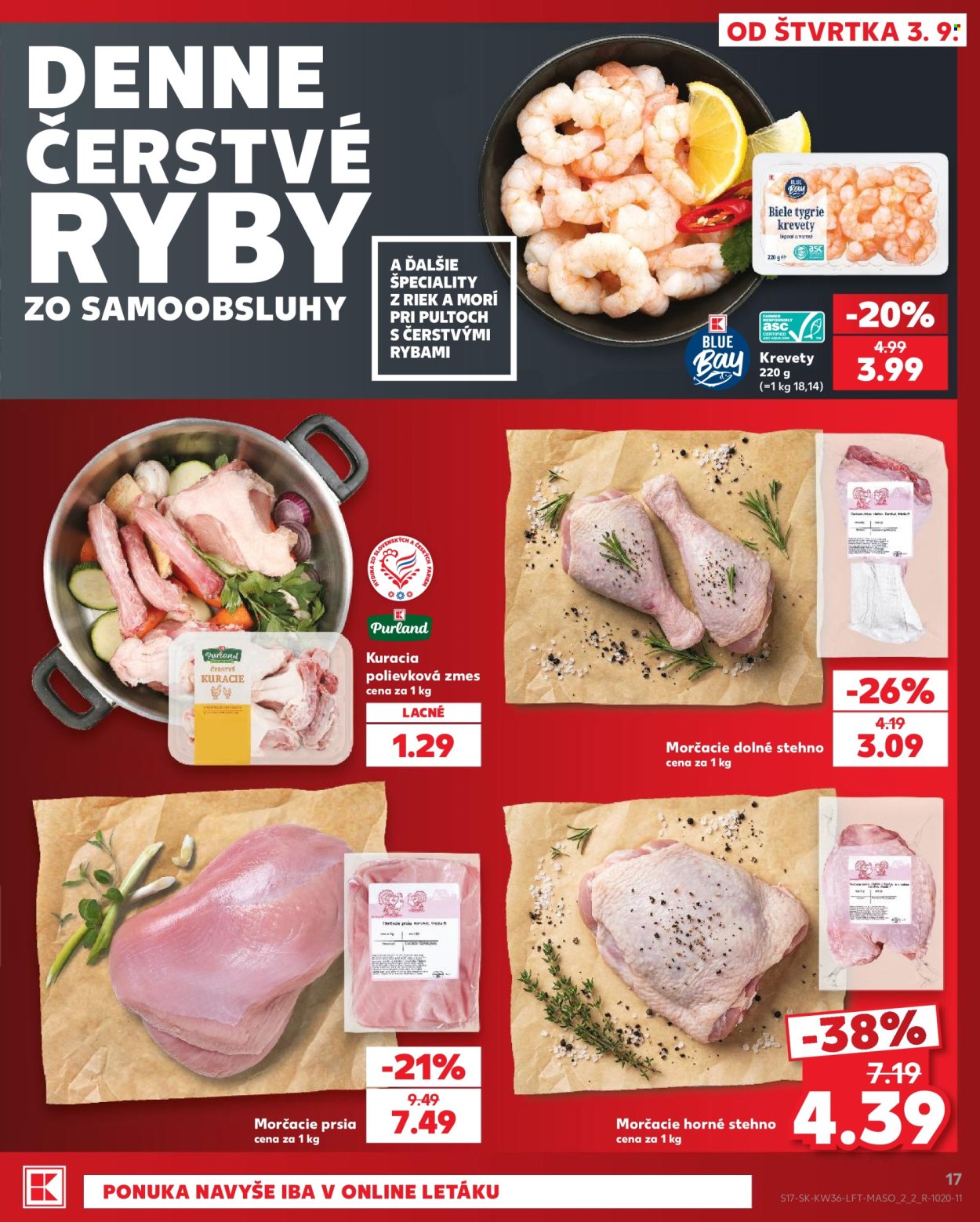 Leták Kaufland - 3.9.2026 - 9.9.2026. Strana 17