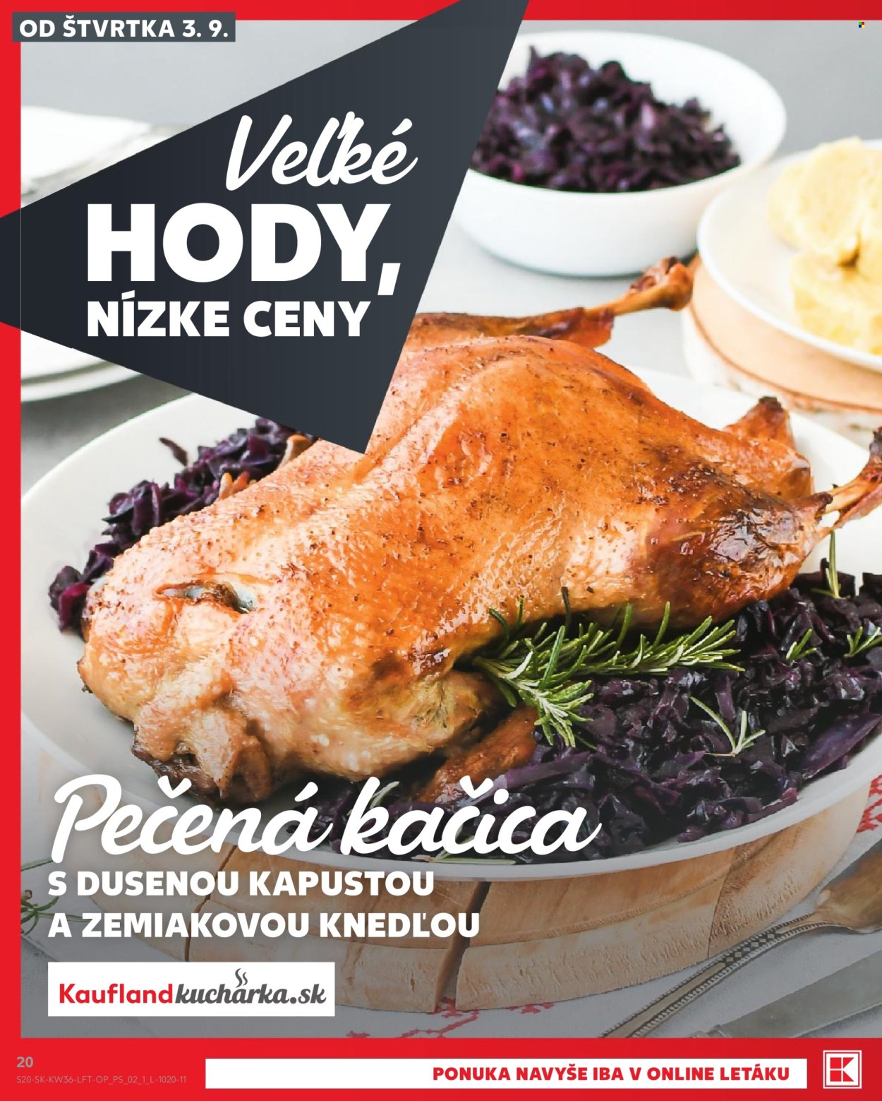 Leták Kaufland - 3.9.2026 - 9.9.2026. Strana 20