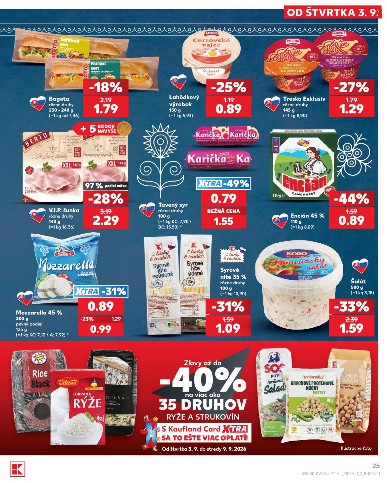 Leták Kaufland - 3.9.2026 - 9.9.2026. Strana 25
