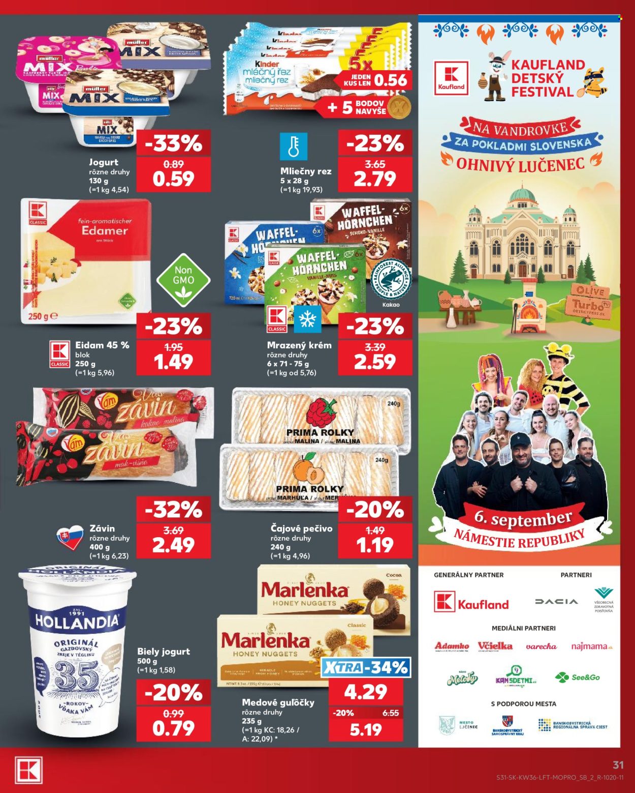 Leták Kaufland - 3.9.2026 - 9.9.2026. Strana 31