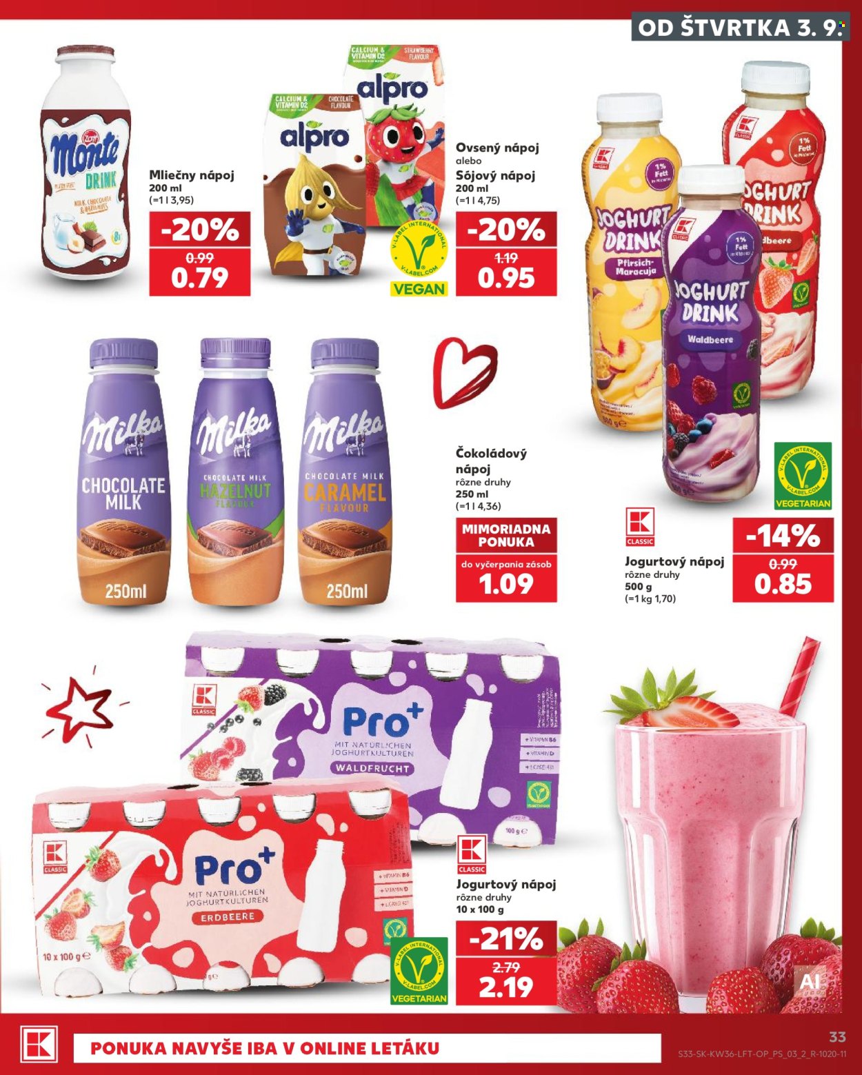 Leták Kaufland - 3.9.2026 - 9.9.2026. Strana 33