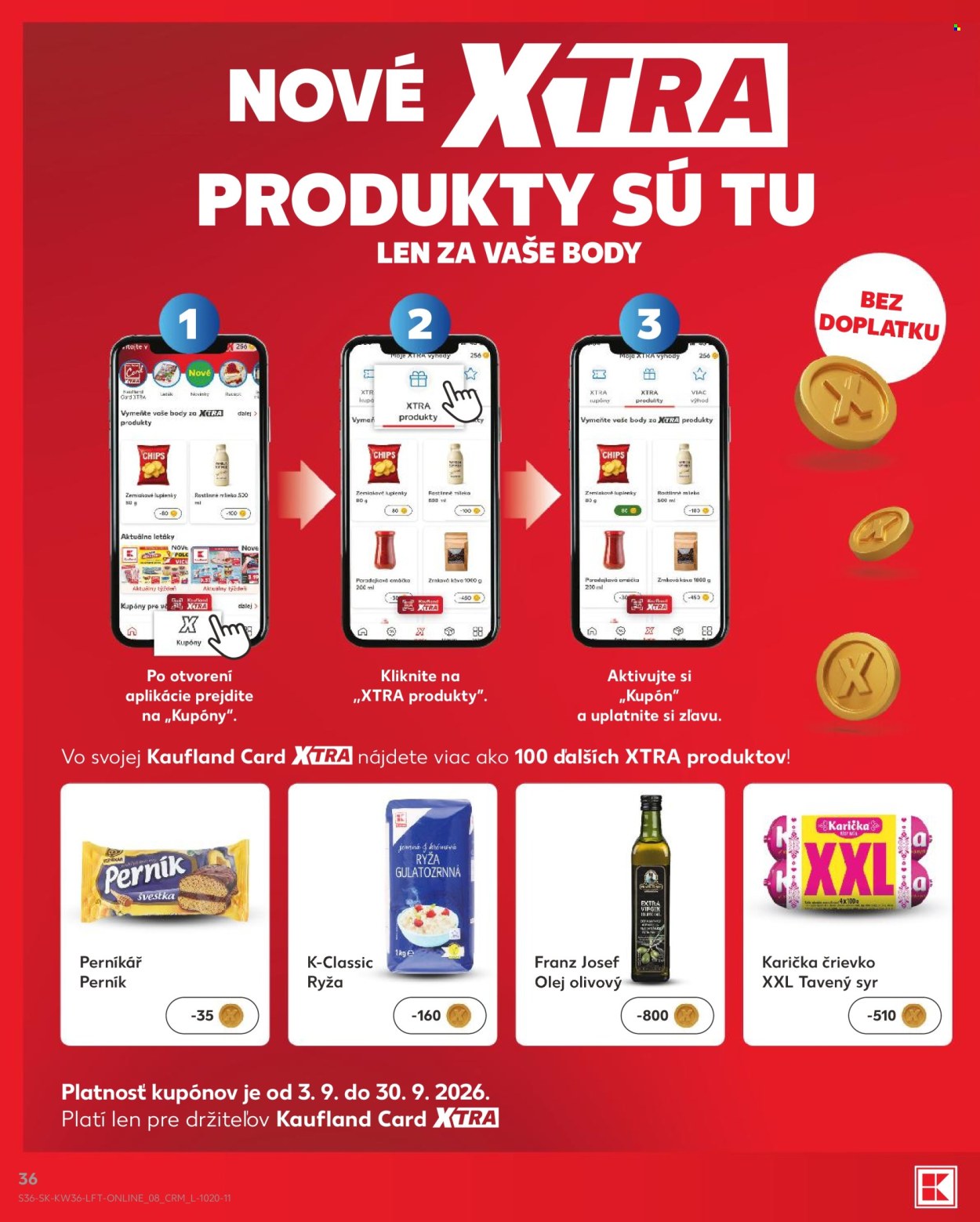 Leták Kaufland - 3.9.2026 - 9.9.2026. Strana 36