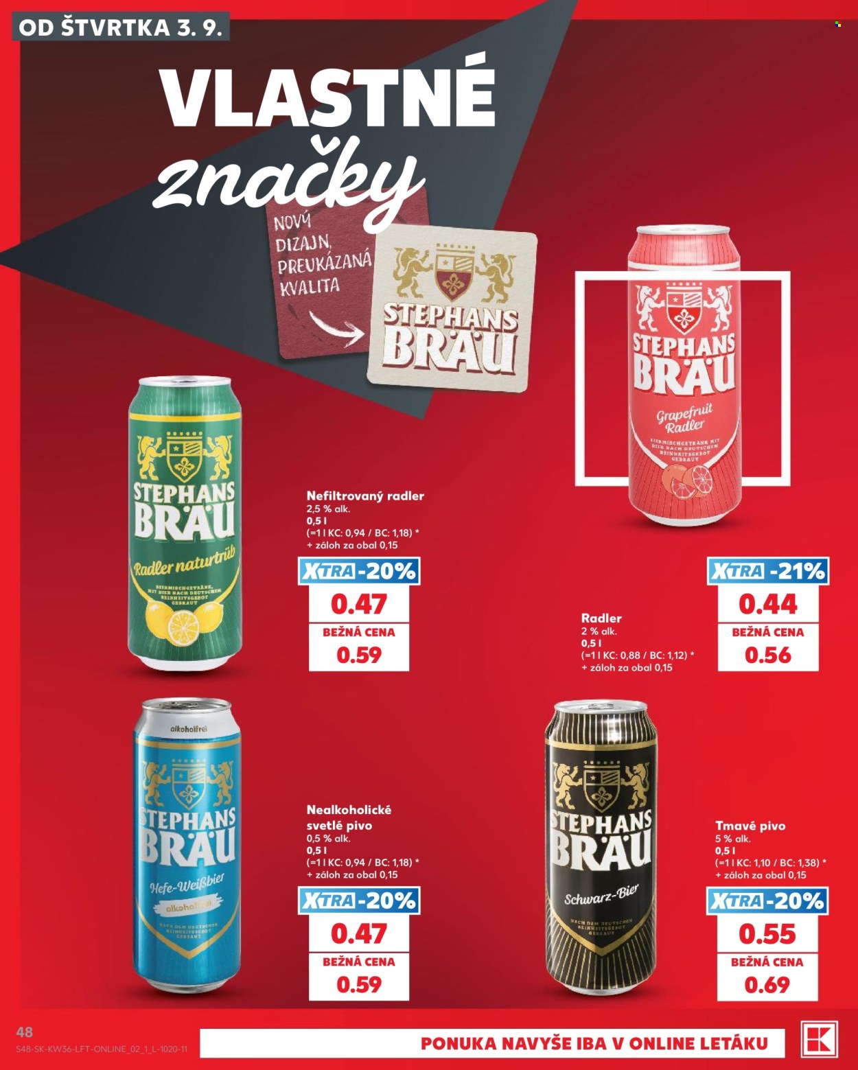 Leták Kaufland - 3.9.2026 - 9.9.2026. Strana 48