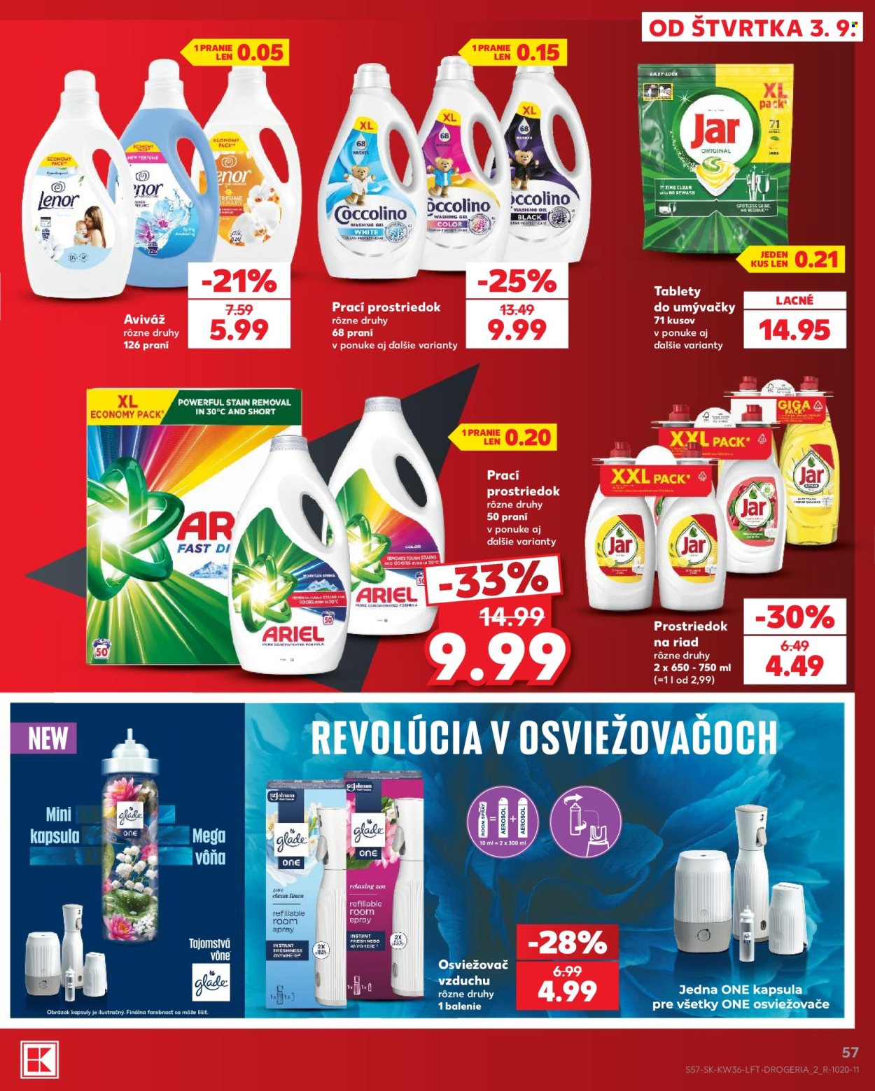 Leták Kaufland - 3.9.2026 - 9.9.2026. Strana 57