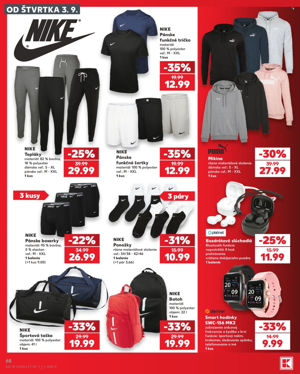 Leták Kaufland - 3.9.2026 - 9.9.2026. Strana 68