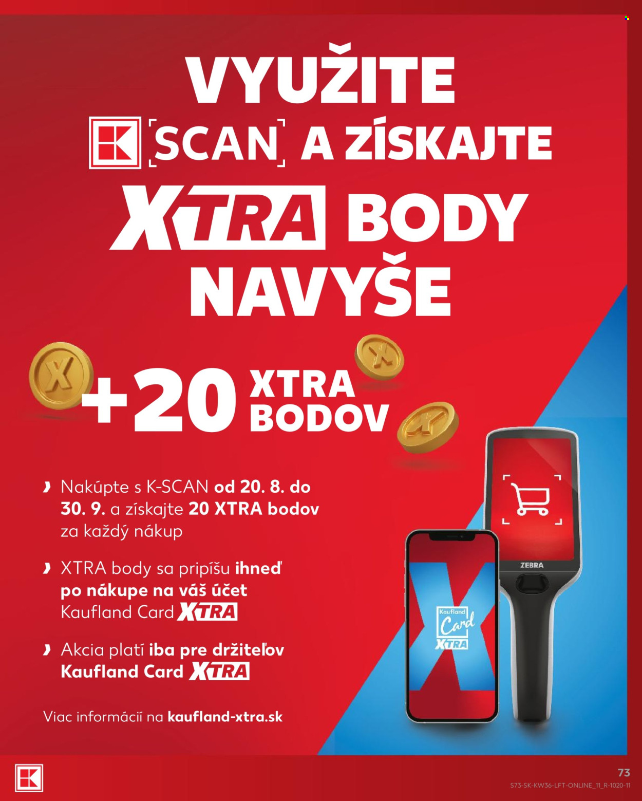 Leták Kaufland - 3.9.2026 - 9.9.2026. Strana 73