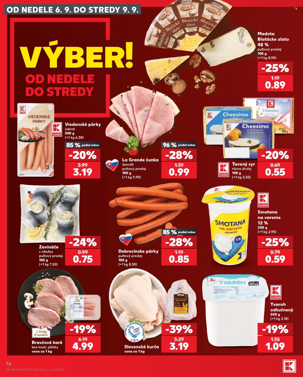 Leták Kaufland - 3.9.2026 - 9.9.2026. Strana 76