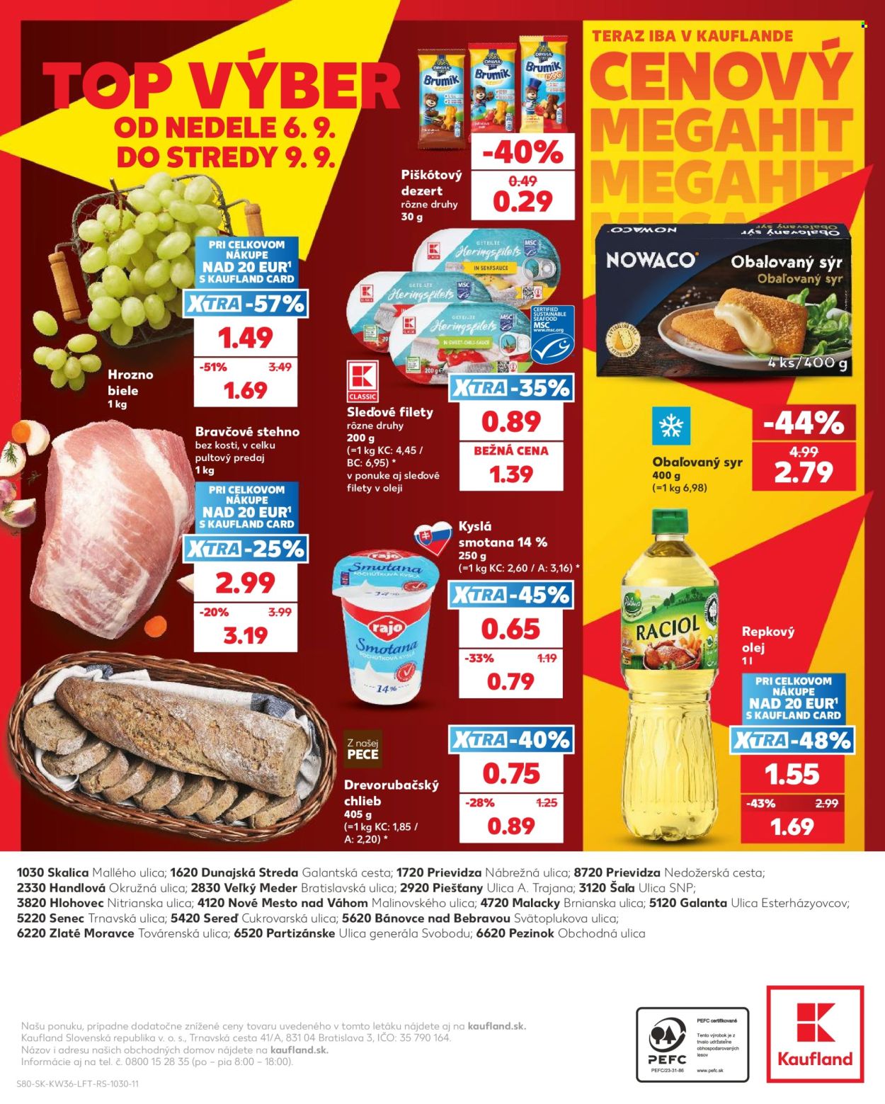 Leták Kaufland - 3.9.2026 - 9.9.2026. Strana 80