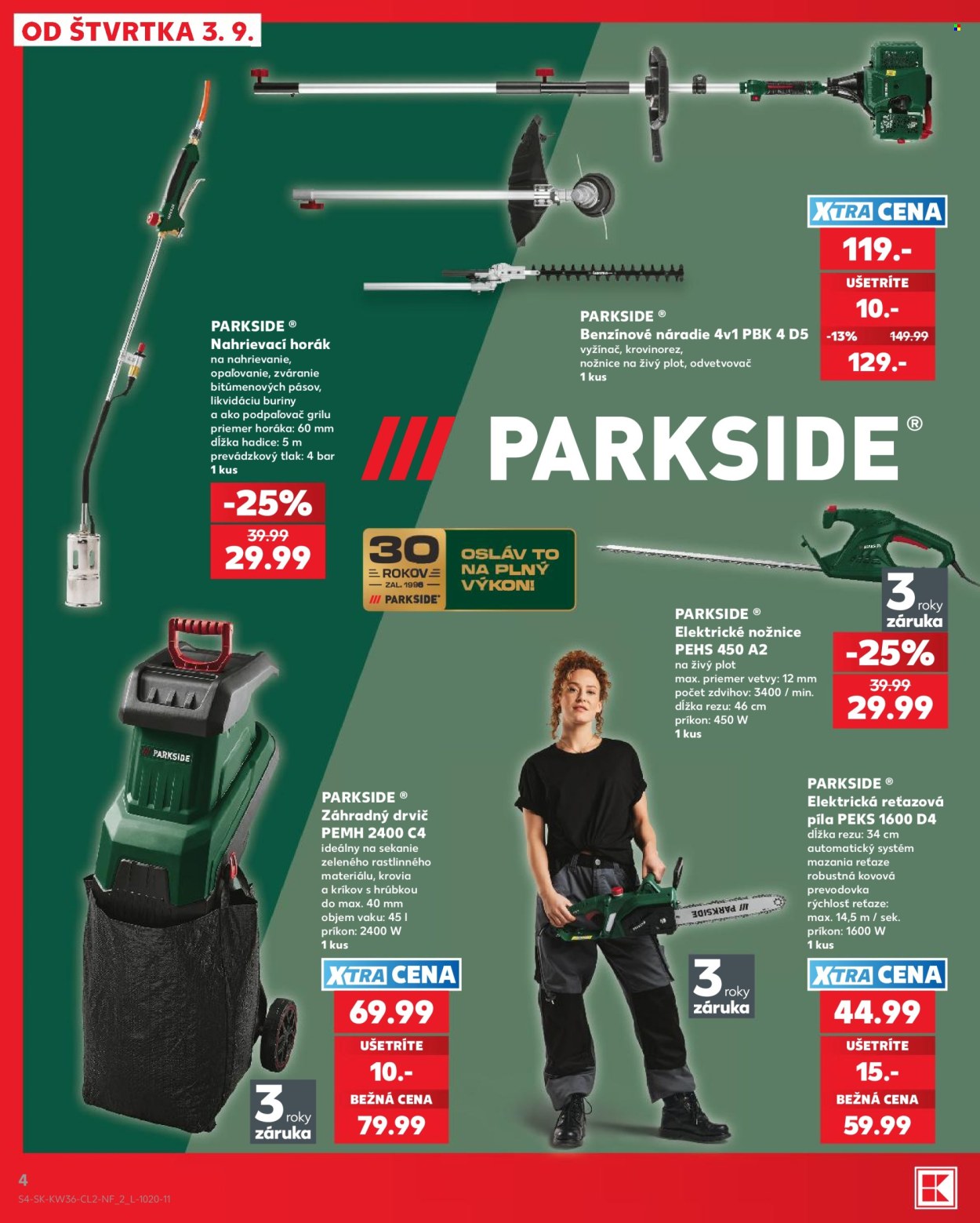 Leták Kaufland - 3.9.2026 - 9.9.2026. Strana 4