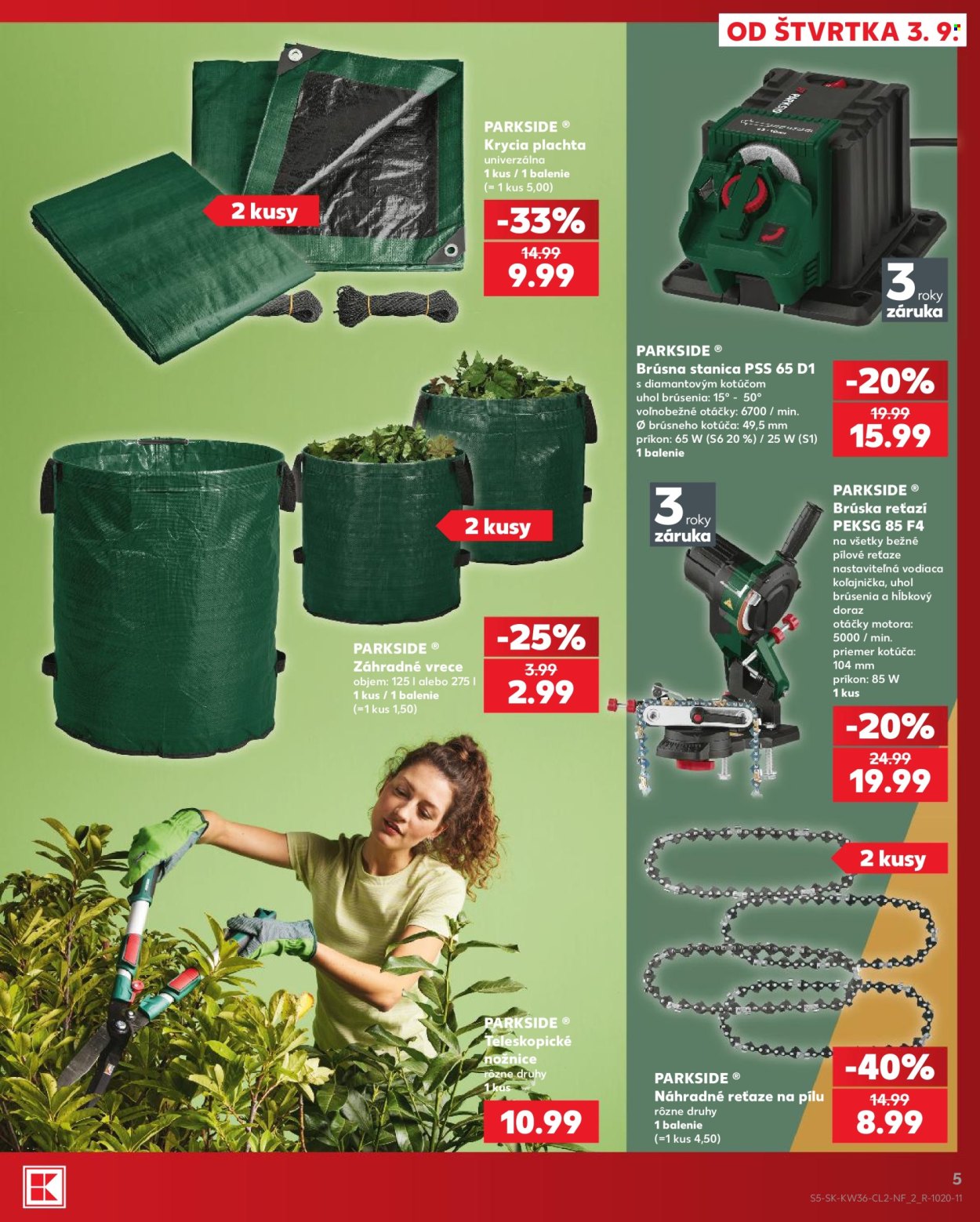 Leták Kaufland - 3.9.2026 - 9.9.2026. Strana 5