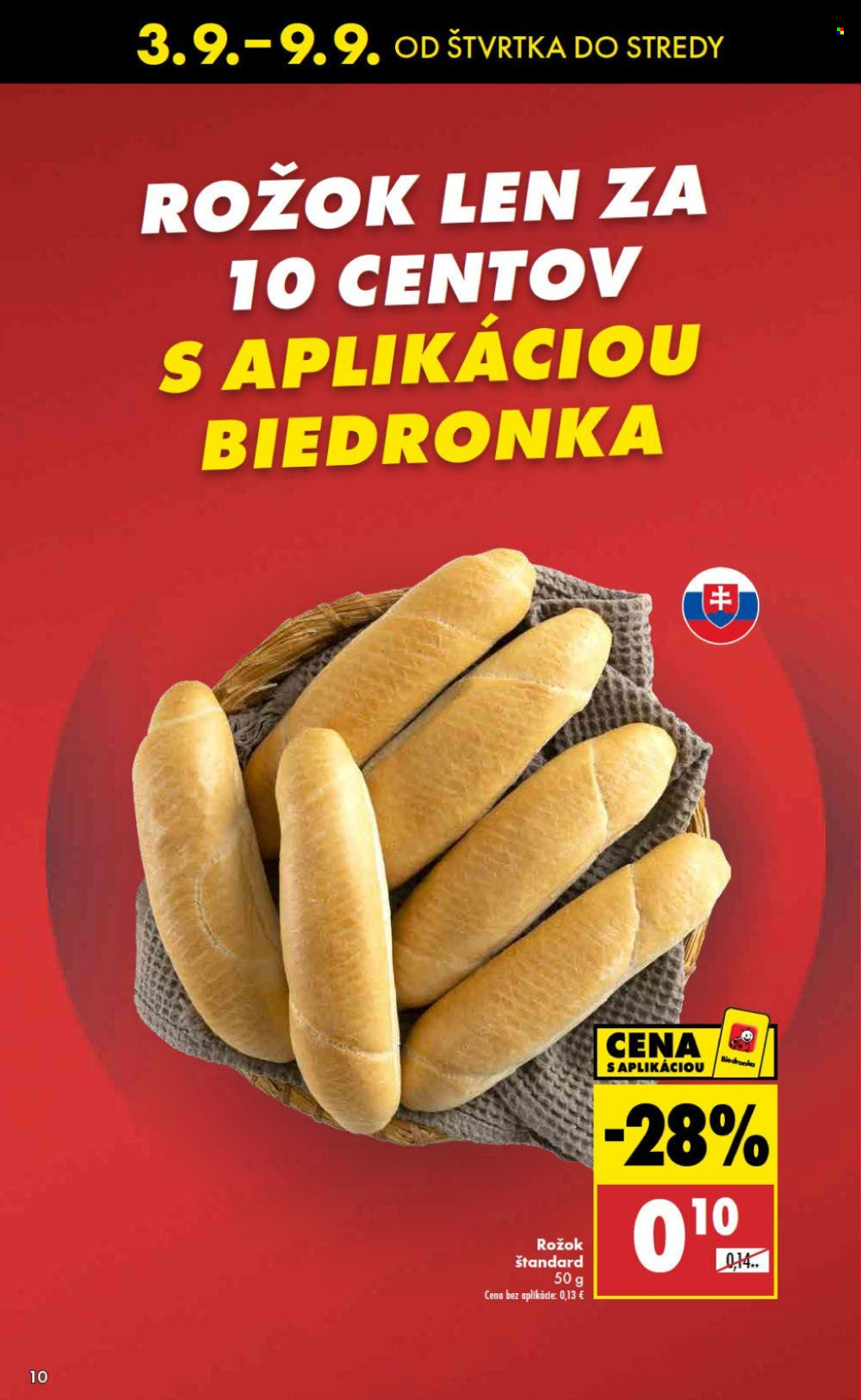 Leták Biedronka - 3.9.2026 - 9.9.2026. Strana 10