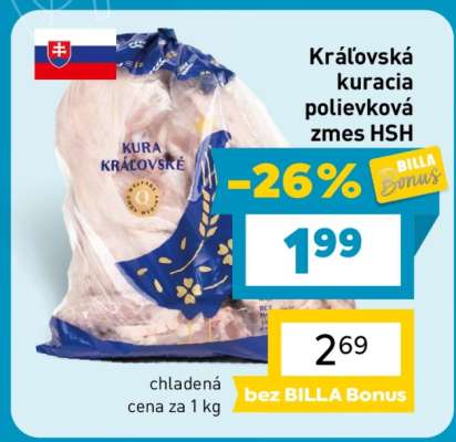 Kráľovská kuracia polievková zmes HSH