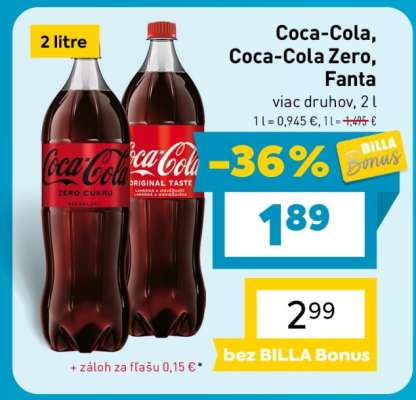 Coca-Cola, Coca-Cola Zero, Fanta