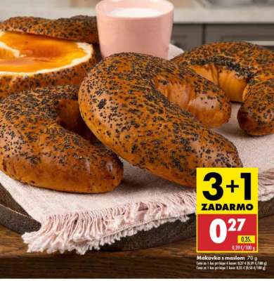 Makovka s maslom 70 g