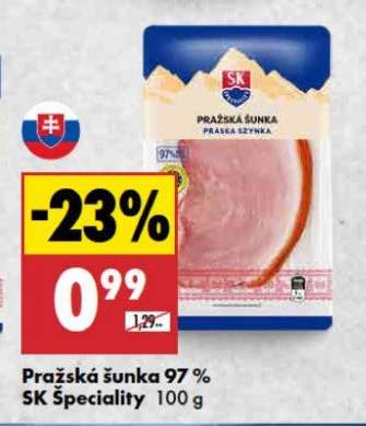 Pražská šunka 97%