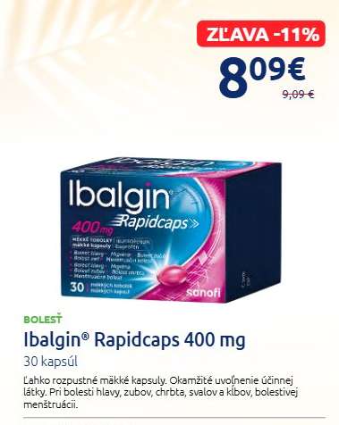 Ibalgin® Rapidcaps 400 mg