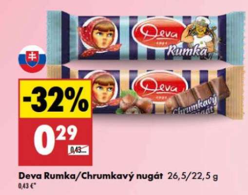 Deva Rumka/Chrumkavý nugát