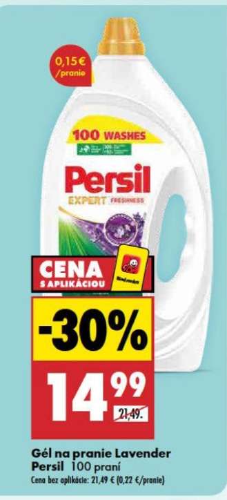 Gél na pranie Lavender Persil 100 praní
