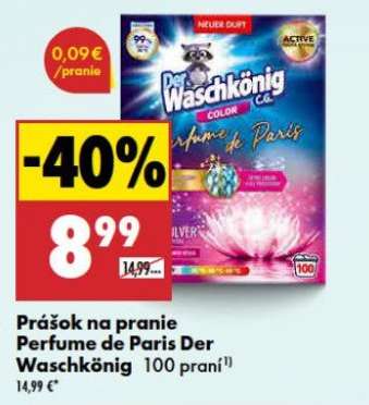 Prášok na pranie Perfume de Paris Der Waschkönig